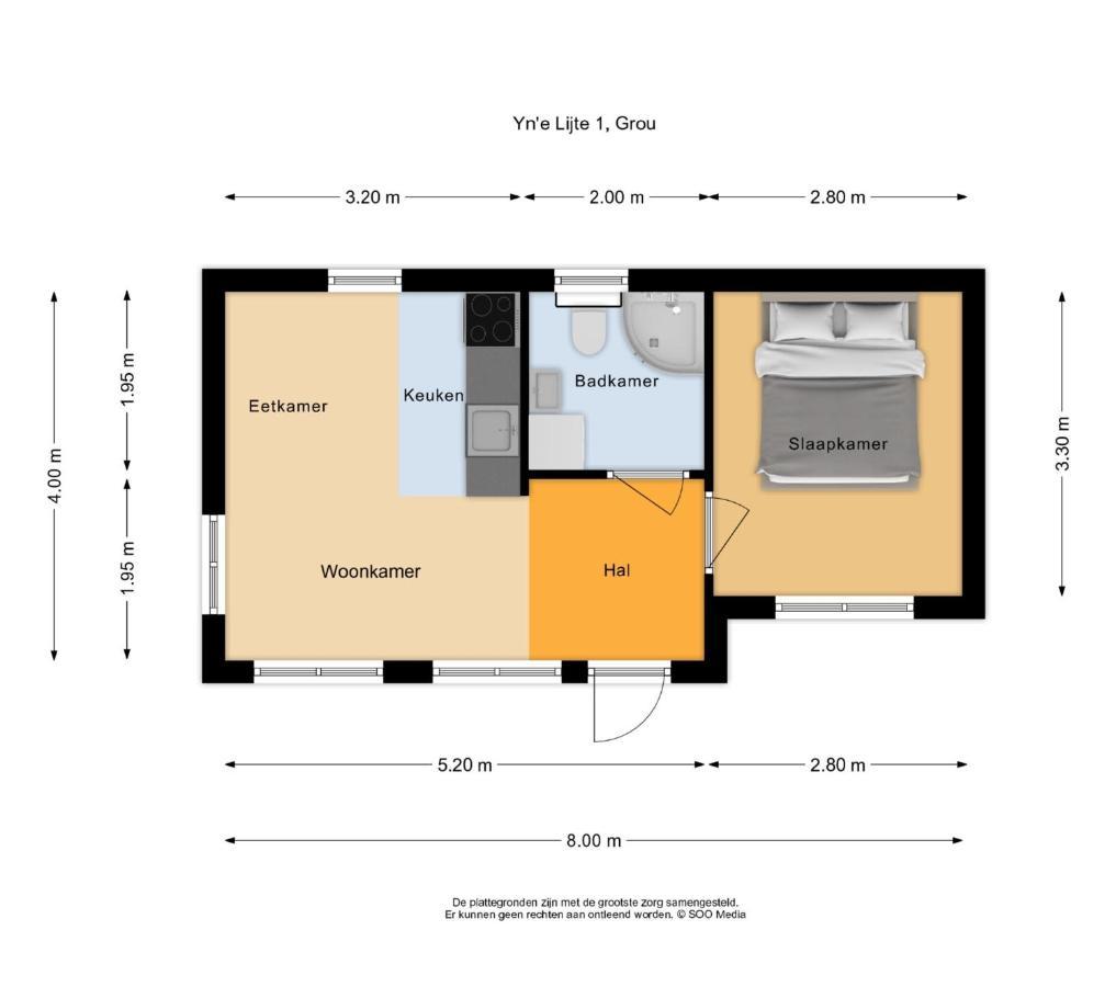 Huskes Hus En Hiem - Rent As One - Chalets 65 & 66 Villa Grou Dış mekan fotoğraf
